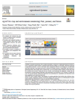 Ag-IoT for crop and environment monitoring: past, present, and future