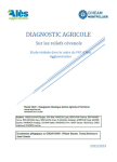 Diagnostic agricole sur les reliefs c&eacute;venols
