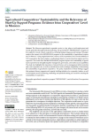 Agricultural cooperatives sustainability and the relevance of start-up support programs: evidence from cooperatives level in Morocco