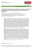 Quelle agroforesterie dans les oliveraies de Tunisie&nbsp;? Analyse des associations de cultures pratiqu&eacute;es et des perceptions des agriculteurs