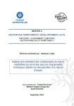 Analyse des &eacute;volutions des communaut&eacute;s de macro-invert&eacute;br&eacute;s du sol en lien avec les changements techniques r&eacute;alis&eacute;s sur des parcelles d'un r&eacute;seau d'essais