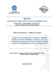 Analyse de la vuln&eacute;rabilit&eacute; du syst&egrave;me coop&eacute;ratif viticole aux al&eacute;as climatiques : &eacute;tude du cas dune coop&eacute;rative languedocienne touch&eacute;e par un &eacute;pisode de gel et une inondation lors de la campagne 2021