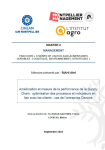 Am&eacute;lioration et mesure de la performance de la Supply Chain : optimisation des processus et indicateurs en lien avec les clients : cas de lentreprise Danone