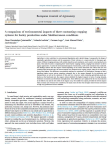 A comparison of environmental impacts of three contrasting cropping systems for barley production under Mediterranean conditions