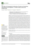 The role of geographical indication products in promoting agricultural developmentA meta-analysis based on global data