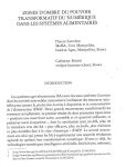 Zones d'ombre du pouvoir transformatif du num&eacute;rique dans les syst&egrave;mes alimentaires