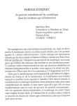 Parole d'expert - Le pouvoir transformatif du num&eacute;rique dans les syst&egrave;mes agri-alimentaires