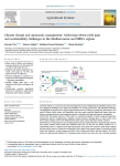Climate change and agronomic management: addressing wheat yield gaps and sustainability challenges in the Mediterranean and MENA regions