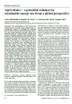 Agrivoltaics - a potential solution for sustainable energy use from a global perspective