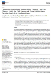 Optimizing agricultural sustainability through land use changes under the CAP framework using multi-criteria decision analysis in Northern Greece