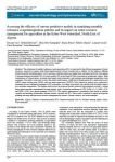 Assessing the efficacy of various predictive models in simulating monthly reference evapotranspiration patterns and its impact on water resource management for agriculture in the Kebir-West watershed, North-East of Algeria