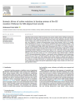 Systemic drivers of carbon emissions in farming systems of five EU countries: pathways for SDG-aligned food security