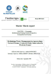 Rethinking water management in agroecology: toward farmer-centered policy innovation in Western France
