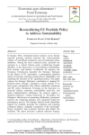 Reconsidering EU pesticide policy to address sustainability