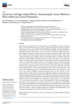 Land use and agricultural policy: assessing the Green Morocco Plan's effect on cereal production