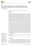 From sustainability narratives to digital infrastructures: mapping the transformation of smart agri-food systems