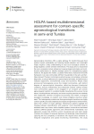 HOLPA-based multidimensional assessment for context-specific agroecological transitions in semi-arid Tunisia