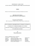 Evaluation de la durabilit&eacute; de successions culturales &agrave; l'&eacute;chelle d'un p&eacute;rim&egrave;tre irrigu&eacute; en Tunisie : utilisation conjointe d'un mod&egrave;le de culture (CROPSYST), d'un SIG et d'un mod&egrave;le bio-&eacute;conomique