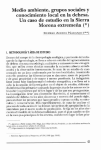 Medio ambiente, grupos sociales y conocimiento local en la dehesa. Un caso de estudio en la Sierra Morena extreme&ntilde;a