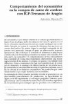 Comportamiento del consumidor en la compra de carne de cordero con IGP [Indicaci&oacute;n Geogr&aacute;fica Protegida]-Ternasco de Arag&oacute;n