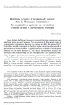 Relations agraires et relations de pouvoir dans la Roumanie communiste : les coop&eacute;ratives agricoles de production comme terrain d'affrontement politique