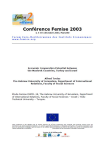Economic cooperation potential between the Mashrek countries, Turkey and Isra&euml;l