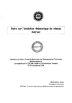 Note sur l'&eacute;volution th&eacute;matique du r&eacute;seau RAFAC