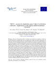 NECC [N&eacute;gociation et Evaluation des Choix Collectifs] : un jeu de simulation pour l'aide &agrave; la d&eacute;cision collective. Application &agrave; une r&eacute;gion m&eacute;diterran&eacute;enne virtuelle