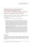 Mod&egrave;les d'exploration des dynamiques entre ressources et usages de l'eau pour une gestion int&eacute;gr&eacute;e des nappes souterraines : application &agrave; la nappe de Kairouan en Tunisie
