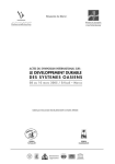 Le d&eacute;veloppement durable des syst&egrave;mes oasiens : actes du symposium