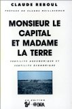 Monsieur le capital et Madame la terre : fertilit&eacute; agronomique et fertilit&eacute; &eacute;conomique