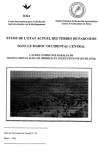 Etude de l'&eacute;tat actuel des terres de parcours dans le Maroc occidental central : cas des communes rurales de Ouled Fares El Hall (El Borouj) et Ouled Fennane (Oued Zem)