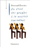 Du droit des peuples &agrave; se nourrir eux-m&ecirc;mes