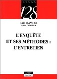 L'enqu&ecirc;te et ses m&eacute;thodes : l'entretien
