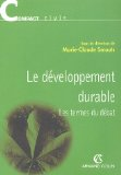 Le d&eacute;veloppement durable : les termes du d&eacute;bat