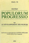 Encyclique populorum progressio sur le d&eacute;veloppement des peuples [Donation Louis Malassis]