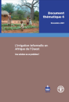 L'irrigation informelle en Afrique de l'Ouest : une solution ou un probl&egrave;me?