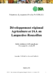 D&eacute;veloppement r&eacute;gional : agriculture et IAA en Languedoc Roussillon