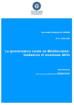 La gouvernance rurale en M&eacute;diterran&eacute;e : tendances et nouveaux d&eacute;fis