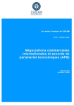 N&eacute;gociations commerciales internationales et accords de partenariat &eacute;conomiques (APE)