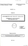 Programme SEFCA [Strat&eacute;gies d'Entreprises de la Fili&egrave;re C&eacute;r&eacute;ales en Alg&eacute;rie] : Tome VI. Consommation des produits c&eacute;r&eacute;aliers. Dynamique et comportements des consommateurs. Rapport provisoire