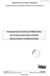 Probl&eacute;matique de d&eacute;veloppement rural des zones s&egrave;ches dans la r&eacute;gion Moyen Orient et Afrique du Nord