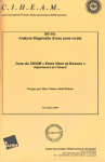 Analyse diagnostic d'une zone rurale : zone du SIVOM entre V&egrave;ne et Mosson. D&eacute;partement de l'h&eacute;rault