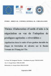 Th&egrave;me : Elaboration d'outils d'aide &agrave; la n&eacute;gociation en vue de l'adoption de pratiques agricoles r&eacute;versibles. Application dans le cadre d'une gestion durable du risque de lixiviation de nitrates sur le Bassin Versant de l'Etang de l'Or
