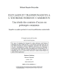 Elevages et transhumances &agrave; l'extr&ecirc;me-Nord du Cameroun, une &eacute;tude des contrats d'acc&egrave;s aux p&acirc;turages communs