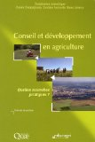 Conseil et d&eacute;veloppement en agriculture