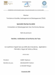 Les syst&egrave;mes irrigu&eacute;s face aux d&eacute;fis des innovations, application