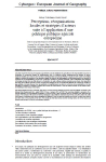 Cybergeo : European Journal of Geography, n. 527 - Perceptions, r&eacute;organisations locales et strat&eacute;gies dacteurs suite &agrave; lapplication dune politique publique agricole europ&eacute;enne