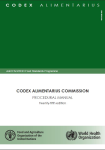 Codex alimentarius : manuel de proc&eacute;dure