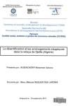 La d&eacute;sertification et les am&eacute;nagements steppiques dans la wilaya de Djelfa (Alg&eacute;rie)